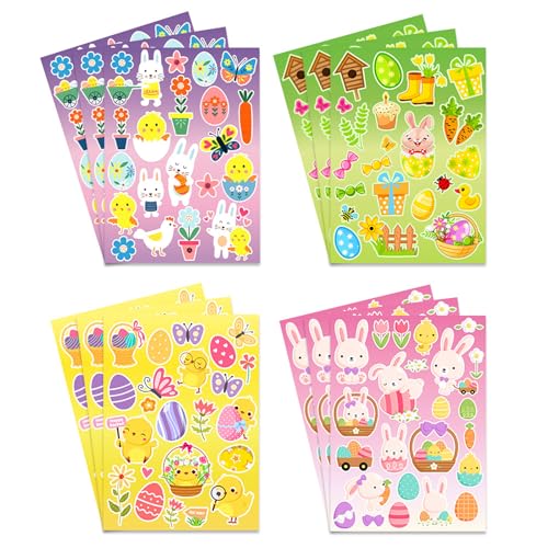 96/144 Zählungen Cartoon Bunnies Eggs Aufkleber Für Scrapbooking Decorative Wraping Etikett Für Versiegelungsverpackungen Handwerksaufkleber 96/144 Zählungen Cartoon Bunnies Eggs Aufkleber Für Scrapbooking Decorative Wraping Etikett Für Versiegelungsverpackungen Handwerksaufkleber von Zuoeay