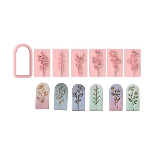 Delicate Blatttonform Set Plastikkonstruktion Ohrringformen Perfekt Für Handgefertigte Schmuck Und Bastelbegeisterte Blattohrring Pressform von Zuoeay
