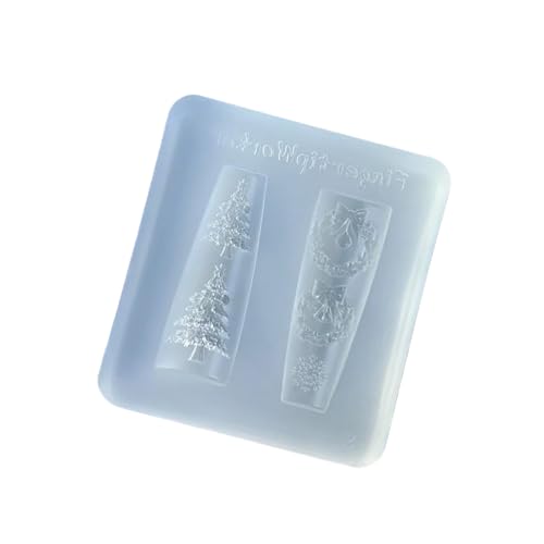 Flexible Silikonnägel Kunstform Stilvolle Dekorationen Dünndruckform Formen Nagelkunstzubehör von Zuoeay