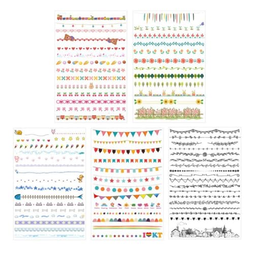Journaling Sticker Scrapbooking Decoration Für Journal Foto Album Card Making Art Craft Project Und Kids Praping Kids von Zuoeay