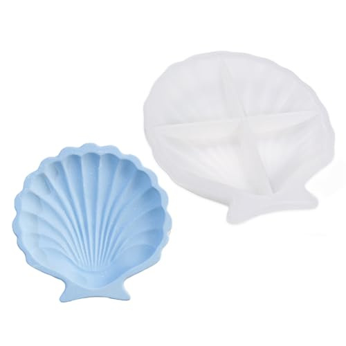 Multi Zweck Silikonform Für Muscheln Geformte Gipsschale Einzigartige Plattenform Für Schmuck Und Schmuckstücke Aufbewahrung Schmuckschale Schimmelpilze von Zuoeay