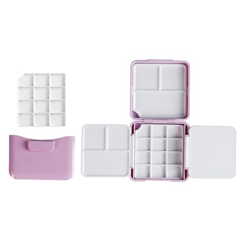 Pocket Travel Aquarellpaletten Box Mit Deckelfarbe Palettes Lackieren Aufbewahrung Mit Reinigungsschaufel Aquarell Pocket Travel Aquarellpaletten Box Mit Deckelfarbe Palettes Lackieren Aufbewahrung Mit Reinigungsschaufel Aquarell von Zuoeay