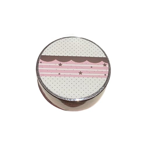 Schimmernde Erdbeer Kakaosende Design Waschbar Und Freundliches Washis Klebeband Für Scrapbook Decoration Handgefertigtes Tagebuchdekorationspapierklebeband von Zuoeay