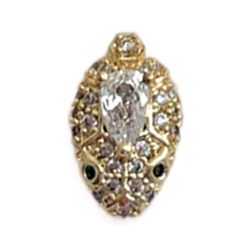 Schlangennägel Charme Art Charm Dekorationen Für Kunsthandwerk Schmuck Die Strasssteuer Für Neujahr Charms Manicure Accessoires Machen von Zuoeay