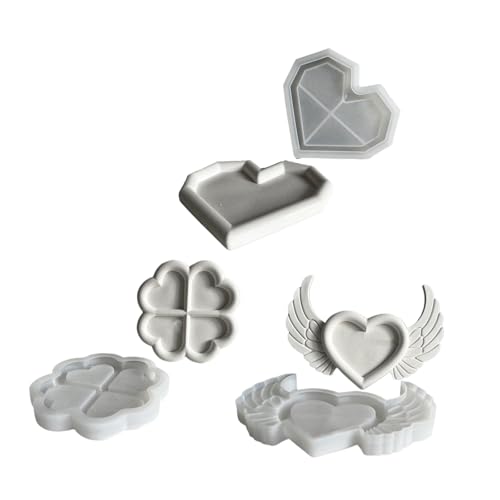 Schmuck Und Obstschalen Harz Schimmel Elegante Mehrfachdesigns Tablett Silikonform Für Harz Kunstwerke Und Geschenke Künstlerisches Hauszubehör von Zuoeay
