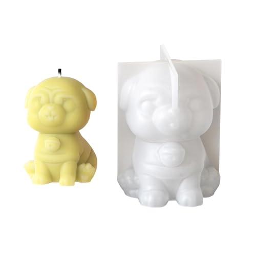 Silikon Crafting Schimmel Kerze Formen Harzkunstform Hundeform Basteln Die Für Handherstellung Hundeformform Machen von Zuoeay