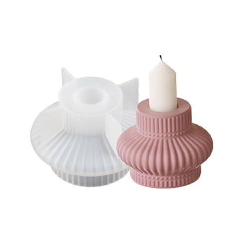 Silikon Kerzenschimmel Formen Schöne Kerzenbecher Kerzenständer Harz Crafting Silikonschmuck Schimmel von Zuoeay