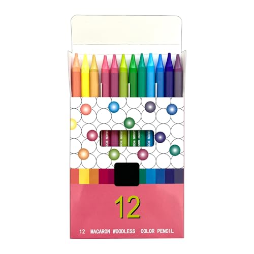 Zuoeay 12 Farben Holzlose Bleistifte Zeichnen Malvorlagen Office Supplies Für Schüler Künstler Zuoeay 12 Farben Holzlose Bleistifte Zeichnen Malvorlagen Office Supplies Für Schüler Künstler von Zuoeay