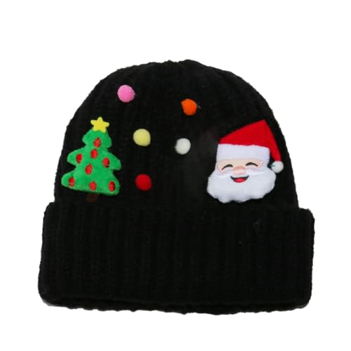 Zuoeay Festival Weihnachten Themenhut Requisiten Caps Mit Santa Patched Holiday Feiern Caps Party Accessoires Kopfwege Requisiten von Zuoeay