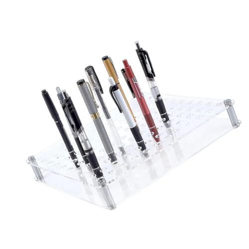 Zuoeay Großer 120 Loch Acryl Pinselständer Mit Nicht Slip Basis Und Schutzabstand Für Kreative Arbeitsbereiche Paintbrush Organisatoren Acrylspeicher von Zuoeay