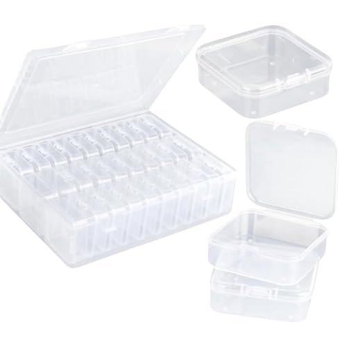 Zuoeay Plastikspeicherbox Mit Einstellbaren Trennwänden Für Schmuckperlen Praktische Kleine Teile Organisation Hülle Lagerbehälter Mit Fächern von Zuoeay