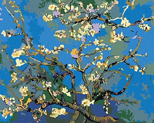 Zuty 1180232, Malen nach Zahlen-FRÜHLINGSBLÜTEN 80x100 cm ohne Keilrahmen Zuty 1180232, Malen nach Zahlen-FRÜHLINGSBLÜTEN 80x100 cm ohne Keilrahmen von Zuty
