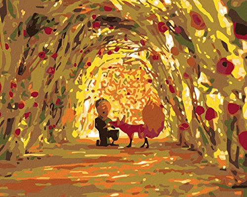 Zuty 1473160, Malen nach Zahlen-DER KLEINE Prinz IM Tunnel AUS Rosen 40x50 cm ohne Keilrahmen Zuty 1473160, Malen nach Zahlen-DER KLEINE Prinz IM Tunnel AUS Rosen 40x50 cm ohne Keilrahmen von Zuty