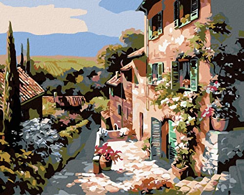 Zuty 1655240, Malen nach Zahlen-Haus IN TOSKANA 40x50 cm ohne Keilrahmen Zuty 1655240, Malen nach Zahlen-Haus IN TOSKANA 40x50 cm ohne Keilrahmen von ZUTY
