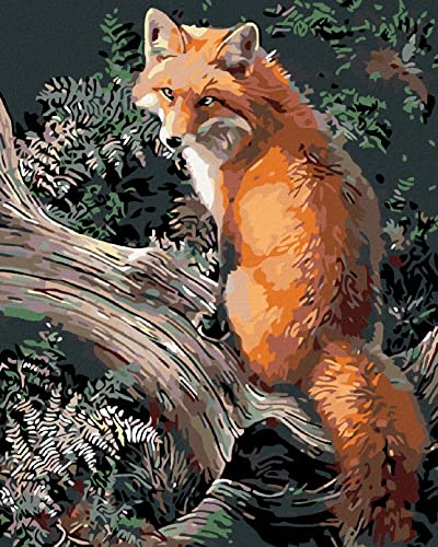 Zuty 9893220, Malen nach Zahlen-Fuchs 40x50 cm ohne Keilrahmen Zuty 9893220, Malen nach Zahlen-Fuchs 40x50 cm ohne Keilrahmen von Zuty