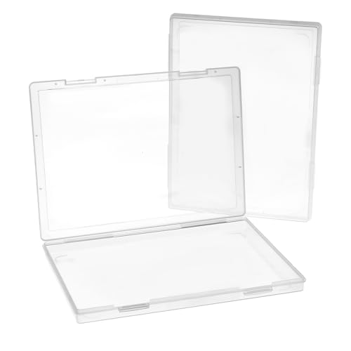 Zuxbolf 2 Stück Archivbox A4 Transparent Flache Aufbewahrungsbox mit Deckel Dokumentenbox Platzsparend Portable Heftbox Aktenaufbewahrungsbox Plastik Projektkoffer Sammelbox für Akten Mappen Briefe Zuxbolf 2 Stück Archivbox A4 Transparent Flache Aufbewahrungsbox mit Deckel Dokumentenbox Platzsparend Portable Heftbox Aktenaufbewahrungsbox Plastik Projektkoffer Sammelbox für Akten Mappen Briefe von Zuxbolf