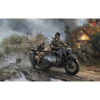 Germ.WWII Sidecar R12+crew Germ.WWII Sidecar R12+crew von Zvezda