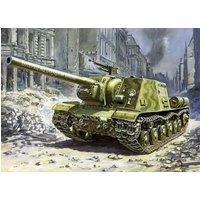 ISU-122 Sov.Self Propelled Gun WWII von Zvezda