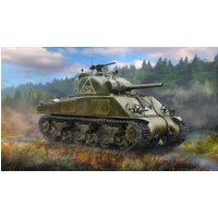 M4A2 Sherman Medium US-tank WWII von Zvezda