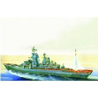 Petr Velikiy Russ. Kriegsschiff von Zvezda