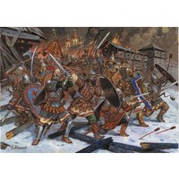 Russian Foot Warriors XIII-XIV A.D. Russian Foot Warriors XIII-XIV A.D. von Zvezda