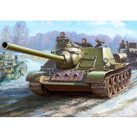 SU-100 Soviet tank destroyer WWII von Zvezda