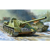 Soviet Self Propelled Gun SU-100 von Zvezda