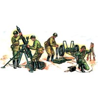 Sovietischer 120-mm Mörser mit Crew Sovietischer 120-mm Mörser mit Crew von Zvezda
