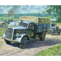 WWII Wargame AddOn Deutscher 3t Transport LKW von Zvezda