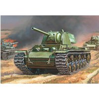 WWII Wargame AddOn Sov. Panzer KV-1 von Zvezda