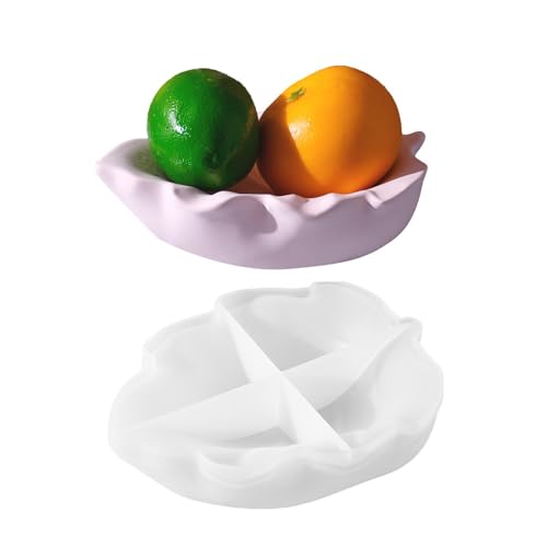 Harztablettform, Epoxidharz Tablettformen | Silikonblattform | Blattform Serviertablett, Epoxidharz Gießsilikonform, Blattform von Zvn Zojne