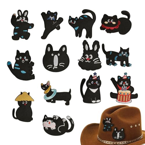 Niedliche Katze Eisen Patches, Nähen bestickte Patches für Teenager – niedliche Katzendekoration, Teenager bestickter Patch, kreativer stilvoller Stoffaufnäher für Jeans, Jacken, Hemden, Schuhe, Hüte Niedliche Katze Eisen Patches, Nähen bestickte Patches für Teenager – niedliche Katzendekoration, Teenager bestickter Patch, kreativer stilvoller Stoffaufnäher für Jeans, Jacken, Hemden, Schuhe, Hüte von Zvn Zojne