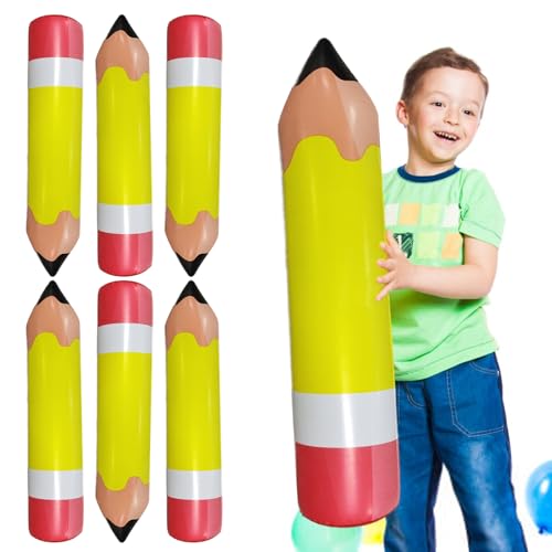Riesige aufblasbare Buntstifte, große Buntstifte, 6 riesige Buntstifte, aufblasbare Buntstifte, Dekoration, große aufblasbare Bleistifte, riesige Buntstifte, Requisite für Klassenzimmer, Garten Riesige aufblasbare Buntstifte, große Buntstifte, 6 riesige Buntstifte, aufblasbare Buntstifte, Dekoration, große aufblasbare Bleistifte, riesige Buntstifte, Requisite für Klassenzimmer, Garten von Zvn Zojne