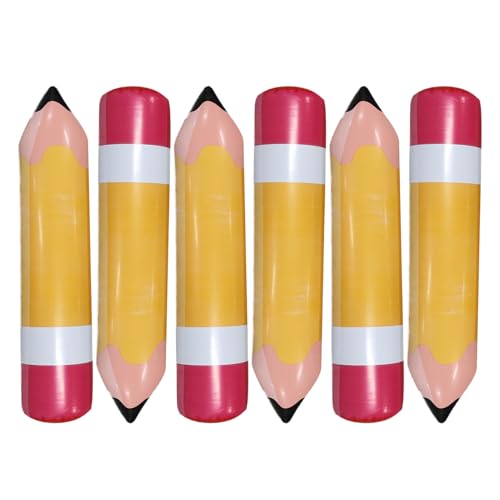 Riesige aufblasbare Buntstifte, große Buntstifte, 6 riesige Buntstifte, aufblasbare Buntstifte, Dekoration, große aufblasbare Bleistifte, riesige Buntstifte, Requisite für Klassenzimmer, Garten Riesige aufblasbare Buntstifte, große Buntstifte, 6 riesige Buntstifte, aufblasbare Buntstifte, Dekoration, große aufblasbare Bleistifte, riesige Buntstifte, Requisite für Klassenzimmer, Garten von Zvn Zojne