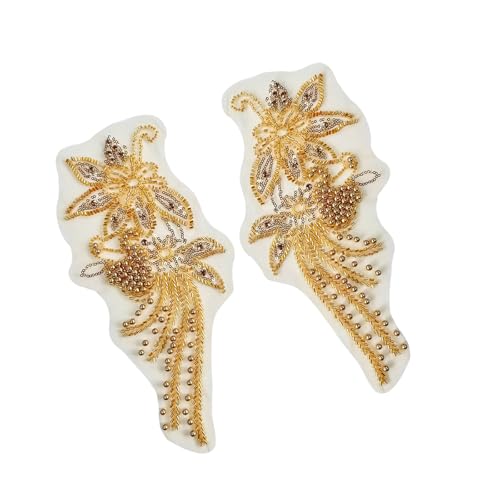 1 Paar elegante Stickerei Kleidung Patches Nägel Perlen Kleidung Applikation für Brautkleid und Abendkleid Dekoration Stickerei Kleidung Patches Nagelperlen Kleidung Applikation für Brautkleid 1 Paar elegante Stickerei Kleidung Patches Nägel Perlen Kleidung Applikation für Brautkleid und Abendkleid Dekoration Stickerei Kleidung Patches Nagelperlen Kleidung Applikation für Brautkleid von ZwaitL