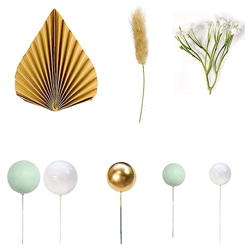 1 Set Blumen-Schaumstoff-Kuchenaufsätze, Mehrzweck-Kuchenaufsätze, Dekoration für Hochzeit, Geburtstag, Party 1 Set Blumen-Schaumstoff-Kuchenaufsätze, Mehrzweck-Kuchenaufsätze, Dekoration für Hochzeit, Geburtstag, Party von ZwaitL