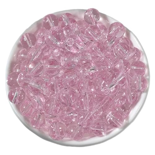 100 Stück 8 mm klare Glasperlen, zur Herstellung von Armbändern, zur Schmuckherstellung, Projekte, Glasperlen 100 Stück 8 mm klare Glasperlen, zur Herstellung von Armbändern, zur Schmuckherstellung, Projekte, Glasperlen von ZwaitL