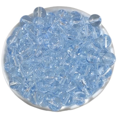 100 Stück 8 mm klare Glasperlen, zur Herstellung von Armbändern, zur Schmuckherstellung, Projekte, Glasperlen 100 Stück 8 mm klare Glasperlen, zur Herstellung von Armbändern, zur Schmuckherstellung, Projekte, Glasperlen von ZwaitL