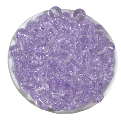 100 Stück 8 mm klare Glasperlen, zur Herstellung von Armbändern, zur Schmuckherstellung, Projekte, Glasperlen 100 Stück 8 mm klare Glasperlen, zur Herstellung von Armbändern, zur Schmuckherstellung, Projekte, Glasperlen von ZwaitL