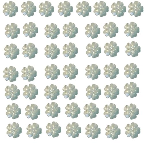 50 Stück Blumenperlen, Armbänder, Bastelzubehör, 14 mm, klare Glasperlen für Halsketten, Armbänder, Schmuckherstellung, Projekt, Kristallblume 50 Stück Blumenperlen, Armbänder, Bastelzubehör, 14 mm, klare Glasperlen für Halsketten, Armbänder, Schmuckherstellung, Projekt, Kristallblume von ZwaitL