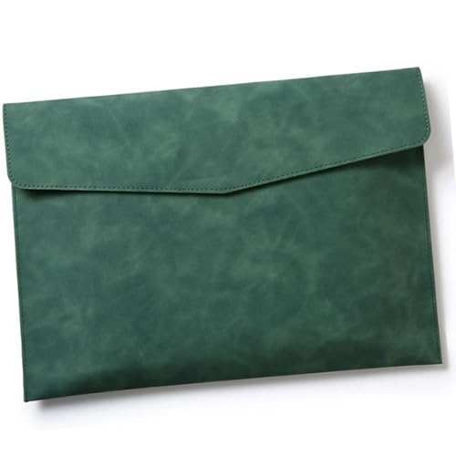 Dokumentenmappe aus PU-Leder, mit Verschluss, wasserabweisend, 100 Blatt Kapazität, für Büro, PU-Dokumentenmappe Dokumentenmappe aus PU-Leder, mit Verschluss, wasserabweisend, 100 Blatt Kapazität, für Büro, PU-Dokumentenmappe von ZwaitL