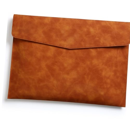 Dokumentenmappe aus PU-Leder, mit Verschluss, wasserabweisend, 100 Blatt Kapazität, für Büro, PU-Dokumentenmappe Dokumentenmappe aus PU-Leder, mit Verschluss, wasserabweisend, 100 Blatt Kapazität, für Büro, PU-Dokumentenmappe von ZwaitL