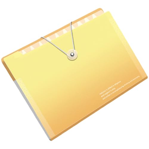 Erweiterbare Dateimappe 12 Taschen Erweiterbar Dokument Organizer Sortieren Wasserabweisend für Schule Büro Dokumentenmappe Erweiterbare Dateimappe 12 Taschen Erweiterbar Dokument Organizer Sortieren Wasserabweisend für Schule Büro Dokumentenmappe von ZwaitL