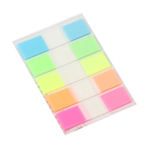 Farbige PET-Etiketten, 100/120 Stück, wiederpositionierbar, beschreibbar, selbstklebend, PET-Notizen, Seitenmarker für Notizbuch, Planer, Ordner, Klebeetiketten Farbige PET-Etiketten, 100/120 Stück, wiederpositionierbar, beschreibbar, selbstklebend, PET-Notizen, Seitenmarker für Notizbuch, Planer, Ordner, Klebeetiketten von ZwaitL