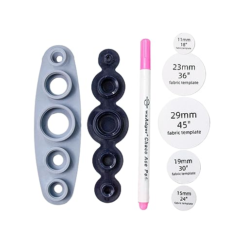 Knopfmacher-Werkzeug zum Abdecken von Knöpfen, handgefertigt, personalisierbar, 11–29 mm, deckt Knöpfe einfach und schnell ab von ZwaitL