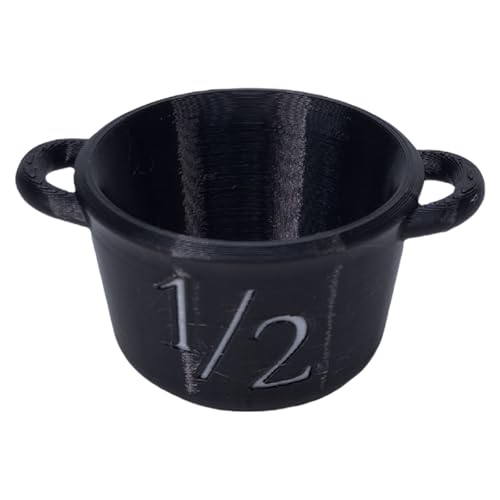 Magisches Halloween-Küchenwerkzeug, 4-teiliges Hexenkessel, Messbecher zum Backen, Süßigkeiten, Partyzubehör und Hexereien, Halloween, Kochen, magisches Set von ZwaitL