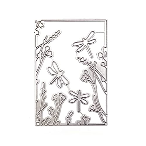 Metall-Stanzschablone mit Blumen-Motiv, für Sammelalben, Alben, Papier, Karten Metall-Stanzschablone mit Blumen-Motiv, für Sammelalben, Alben, Papier, Karten von ZwaitL