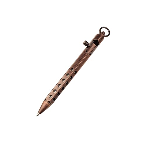 Metall-Stift, 0,7 mm, Retro-Kugelschreiber, glattes Schreibwerkzeug, Bolzen-Aktionsstifte für Notizen, Kunstwerke, Büro, Schule Metall-Stift, 0,7 mm, Retro-Kugelschreiber, glattes Schreibwerkzeug, Bolzen-Aktionsstifte für Notizen, Kunstwerke, Büro, Schule von ZwaitL