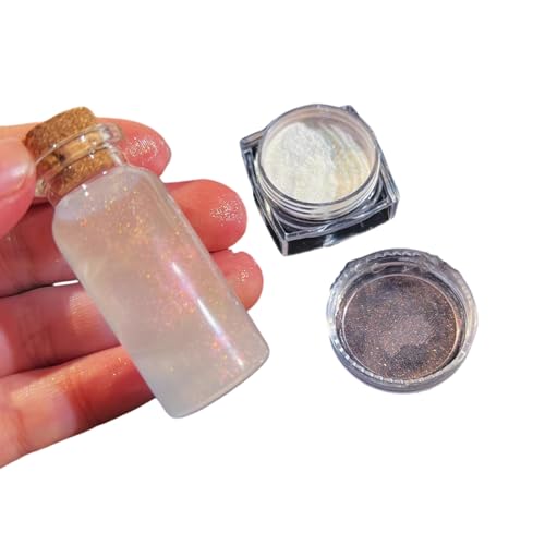 Multifunktionales Glitzerpulver, Schmuckherstellung, lebendige Farben für Harzherstellung, Bastelarbeiten, Glitzerpulver von ZwaitL
