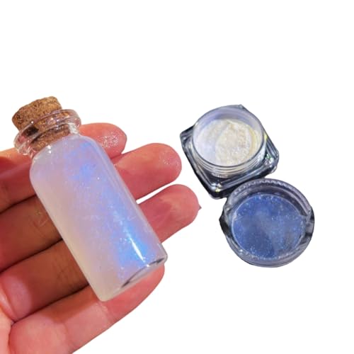 Multifunktionales Glitzerpulver, Schmuckherstellung, lebendige Farben für Harzherstellung, Bastelarbeiten, Glitzerpulver von ZwaitL